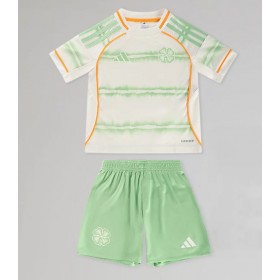 Dětské fotbalový komplet Celtic Tretí košile 2025-26 Krátkým Rukávem